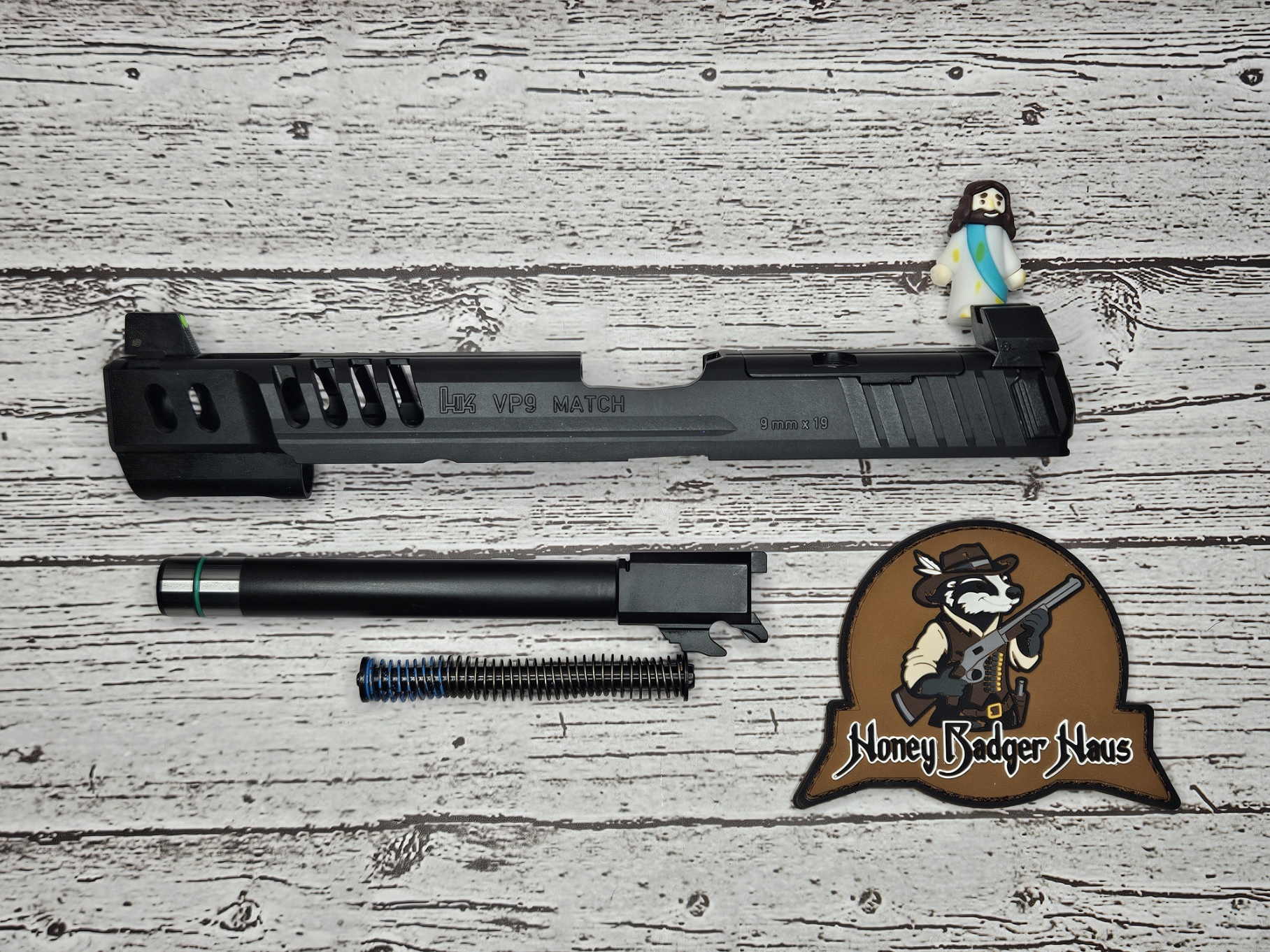 VP9 Match OR slide kit with tall sights